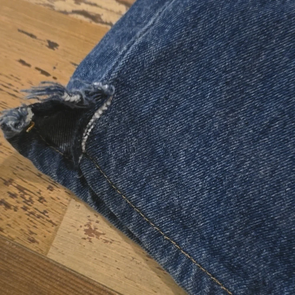 Levi's 550 Denim‎ Blue Jeans Straight Leg Mens Size 42/32